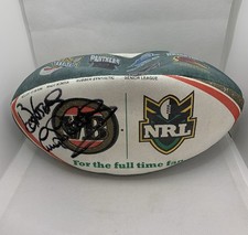 NRL Hand Signed Rugby Ball Aussie Rules Australia