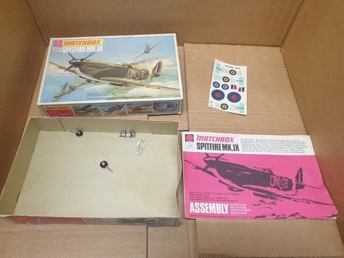 Matchbox spitfire box - matchbox,