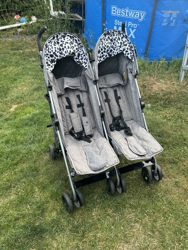 Babies double stroller - babies,