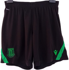 Macron - Stoke City FC Football/Soccer Training Shorts - XL JR (S) Age 13/14yrs