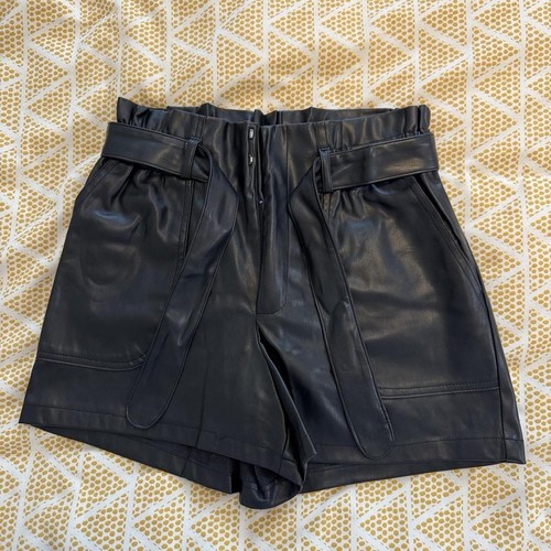 Primark black faux leather - primark,