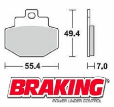 BRAKING REAR PADS GILERA