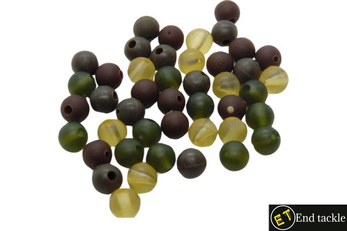 Tapered bore beads - bore, 6mm