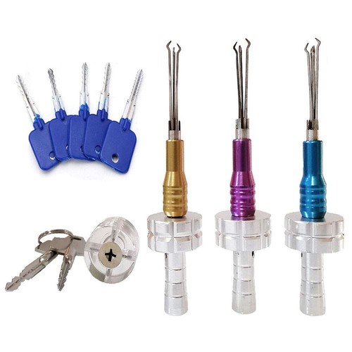 Locksmith tool set with - set, 3