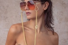 Linda Farrow Sunglasses Chain