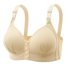 New Large Size Front Buckle Sexy Push up WOMEN'S Bra Adjustable Thin Cup Breatha