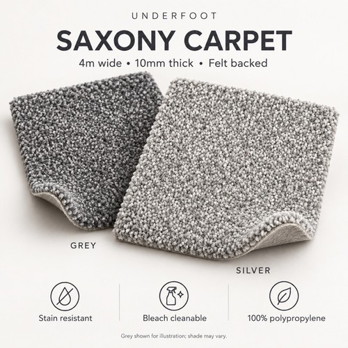 Saxony carpet wide - 4m,