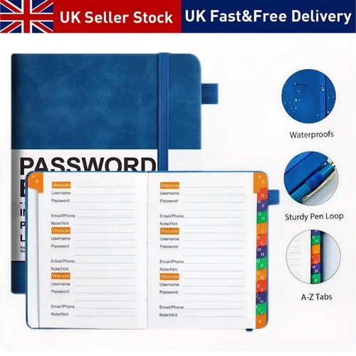 Password book with - password,