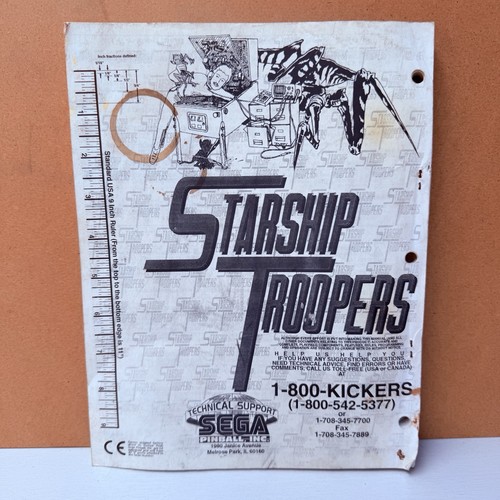 Sega starship troopers - sega, 1990