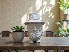 Paint your own pottery-Owl