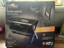 Portable Folding Charcoal BBQ Grill for Camping and Picnics