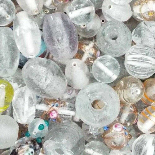 Large glass beads - glass,