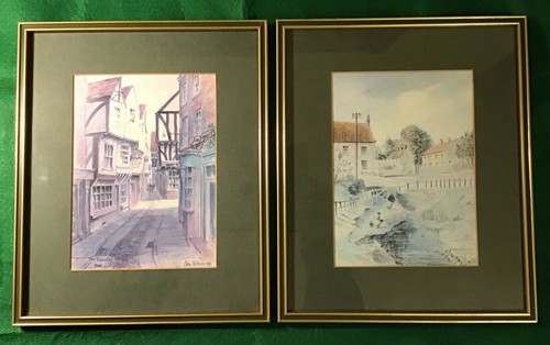 Pair colin williamson framed - pair,