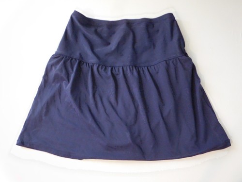 Leilani navy blue swim skirt - swim,
