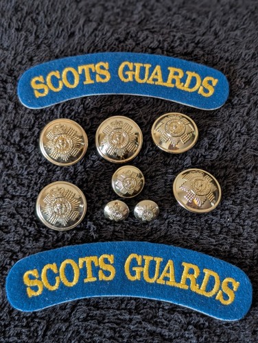 Scots guards cloth shoulder - scots,