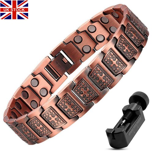 Mens pure copper bracelet - mens,