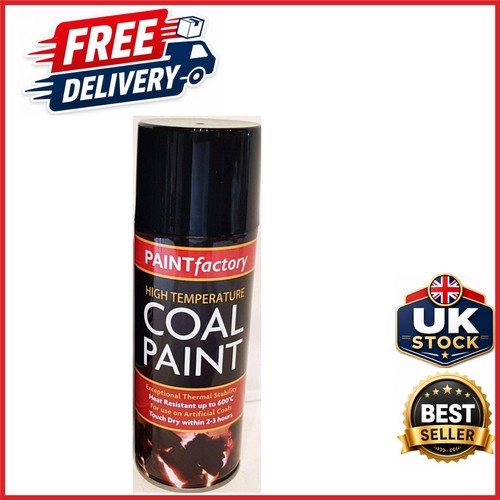 Heat resistant black coal - black,