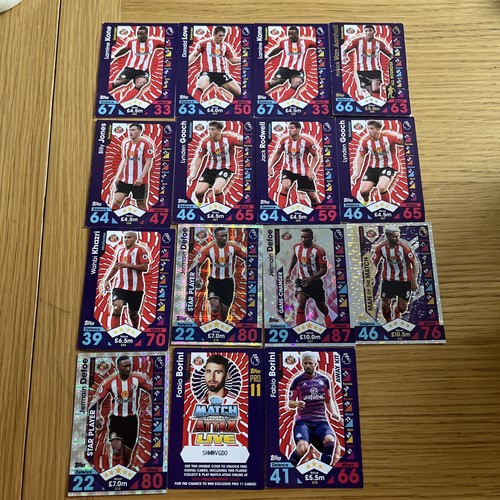 2016 2017 match attax 15 - 15, x