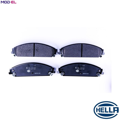 Brake pad set - pad,