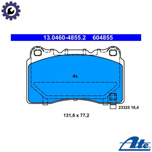 Brake pad set - brake,