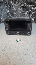 VW RNS 310 SAT NAV CAR RADIO STEREO CD PLAYER HEAD UNIT GOLF PASSAT CADDY TOURAN