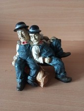 Vintage Laurel & Hardy Asleep