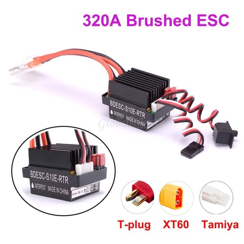 Waterproof brushed 320a esc - waterproof,