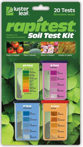 Luster leaf 1602 soil - soil, test