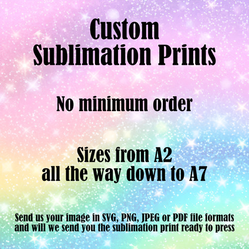 Custom sublimation printing - sublimation,