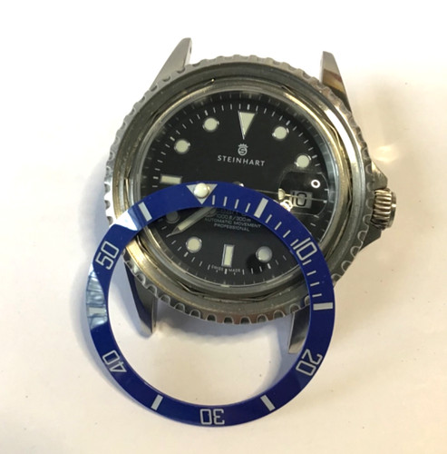 Blue ceramic bezel - bezel, mod