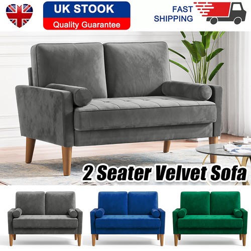 Seater velvet sofa with 2 - seater,