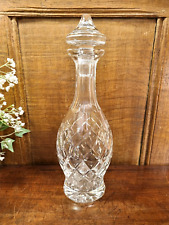 WATERFORD Crystal/Cut Glass "ALANA"/"BOYNE" WINE DECANTER 33cms/13"  TINY FAULT
