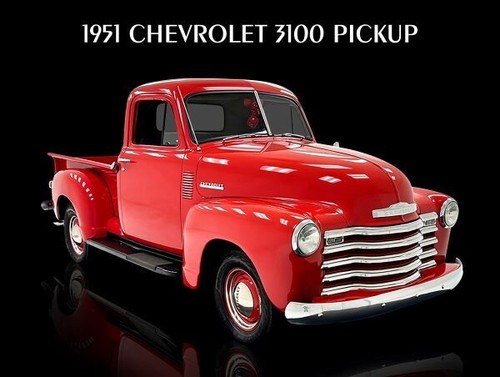 1951 chevrolet 3100 pickup - 1951,