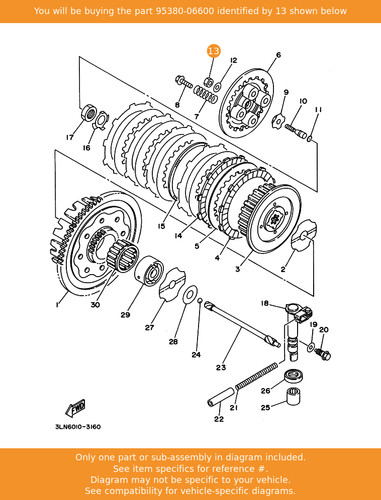 Yamaha nut hexagon - yamaha, nut,