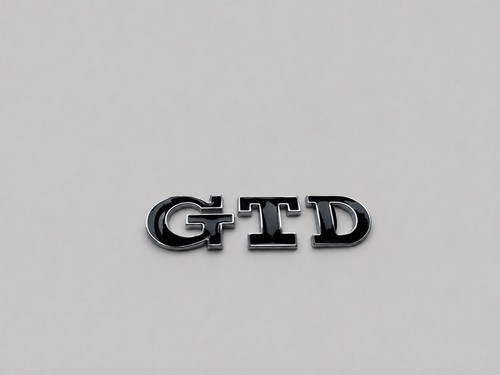Gtd badge rear - gtd, emblem