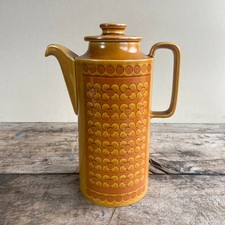 Vintage Hornsea Pottery Saffron Coffee Pot 1970s VGC