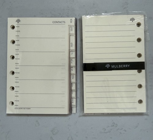 Mulberry pocket book diary - mulberry,