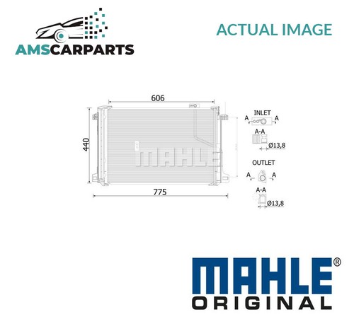 Air con condenser - air,
