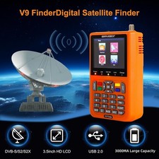 iBRAVEBOX V9 Finder HD Digital Satellite Finder - Orange -