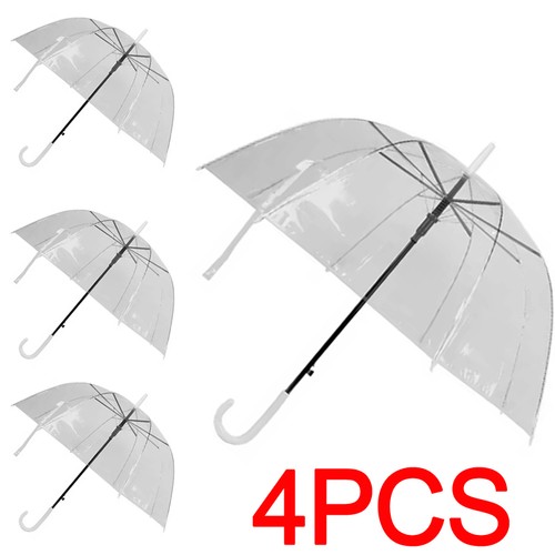 Rain umbrellas set dome - 4x,