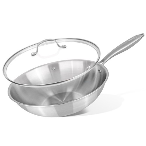 Nuovva stainless steel - wok, non