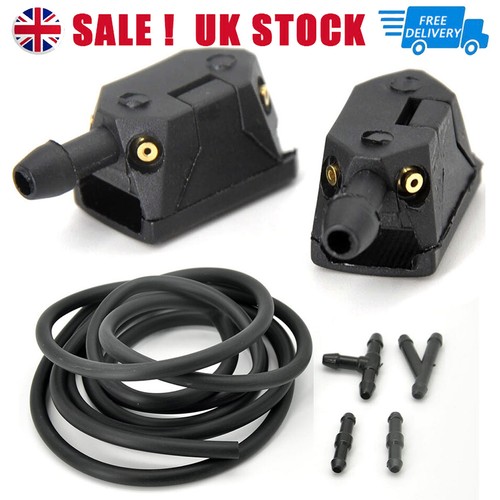 Washer jet wiper nozzle - washer, for