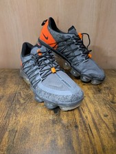 Nike Air VaporMax Run Utility Wolf Grey Team Orange Men's Size 6 UK Size 7 US