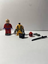 Lego Marvel Set 6866 Minifigure Parts. Magneto, Wolverine, Deadpool parts