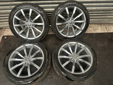 VW PASSAT B8 R-LINE 18" INCH ALLOY WHEEL TYRE SIZE 225/45R18 GENUINE
