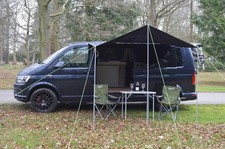 WILD EARTH SQUARE Sun Canopy Awning for Camper Vans, Van Conversions, Motorhomes