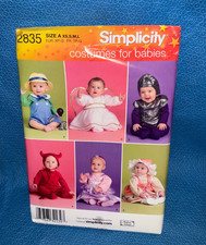 Simplicity Sewing Pattern Baby