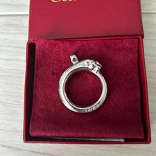 Cartier Key Ring Charm Silver