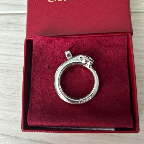 Cartier key ring charm silver - cartier,