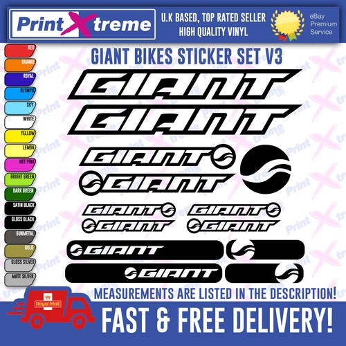 Giant bikes generic vinyl - giant,